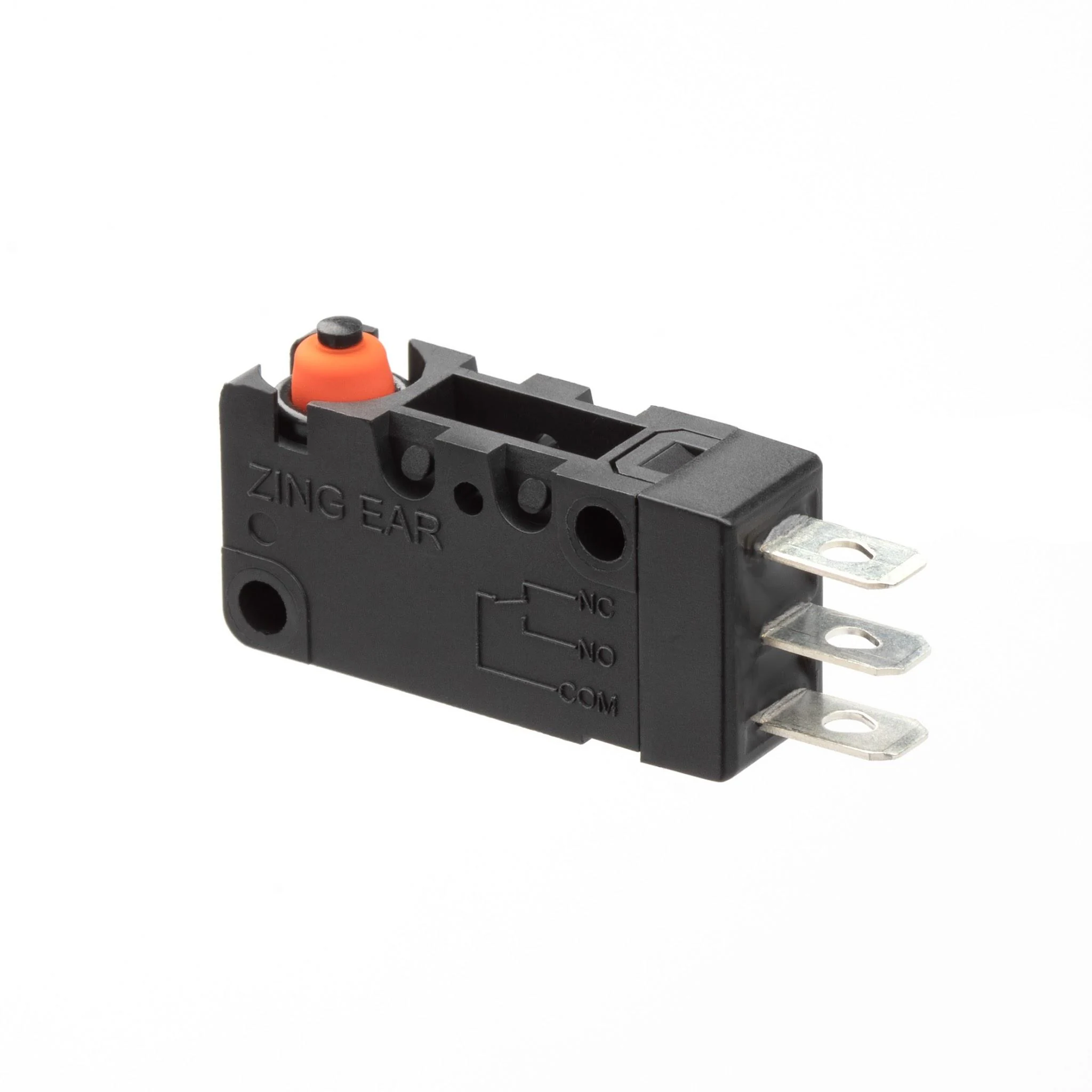 ZINGEAR home appliance micro switch with plunger actuator and three terminals