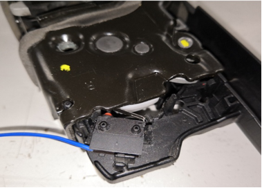 new energy vehicle door lock system