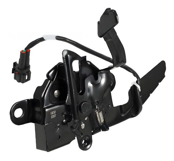 Nissan engine hood lock